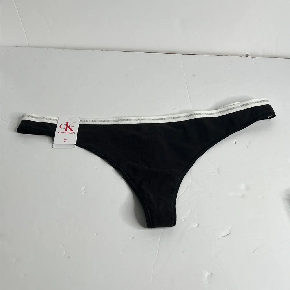 CK One Cotton Thong - Picture 3 of 7